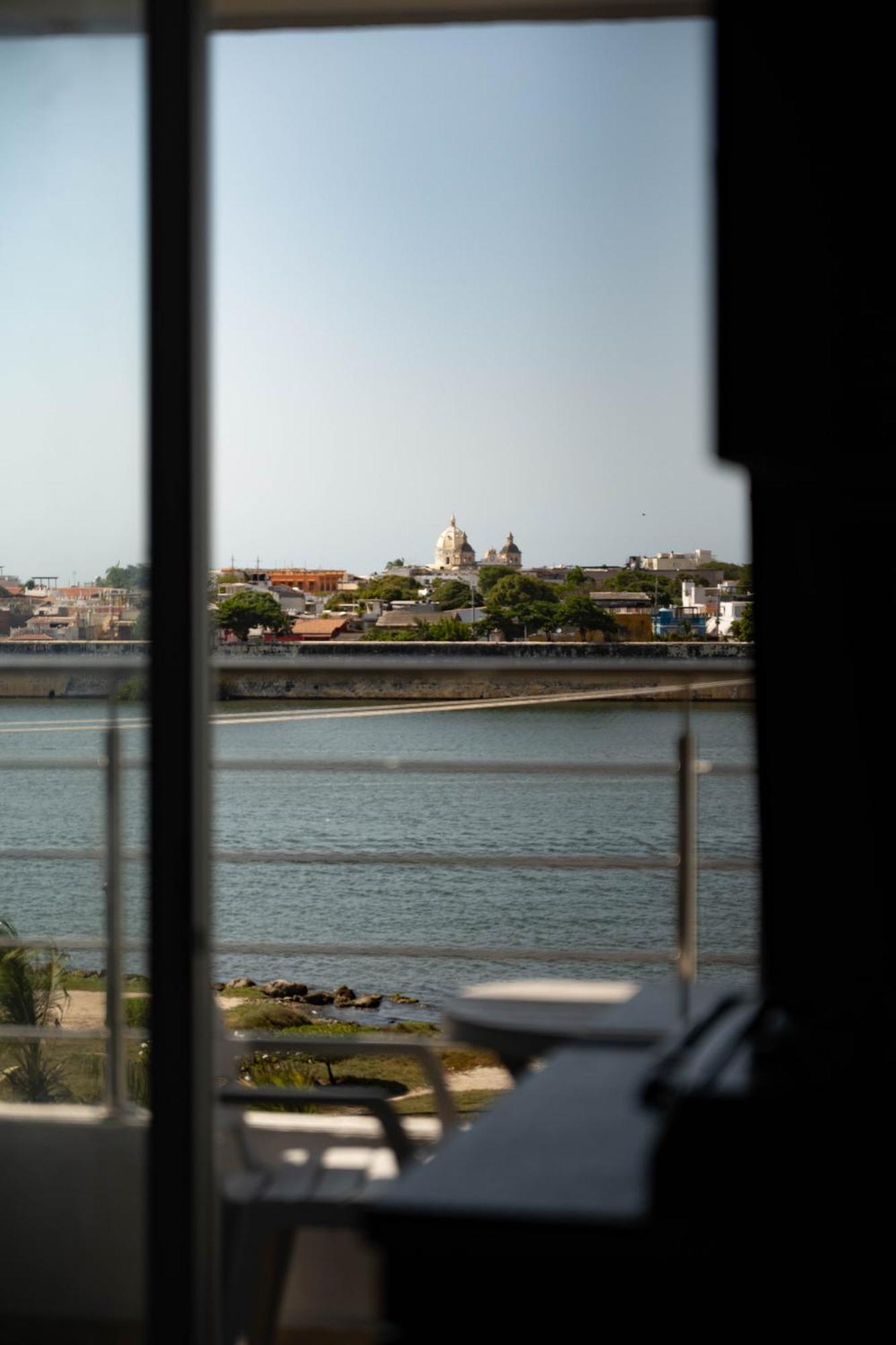 Suite con balcón cerca al centro Cartagena Exterior foto