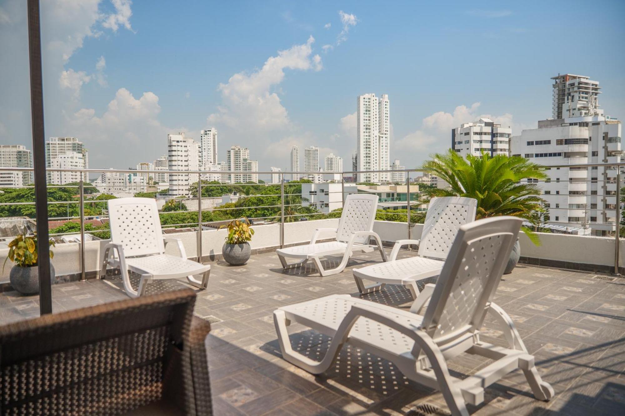 Suite con balcón cerca al centro Cartagena Exterior foto